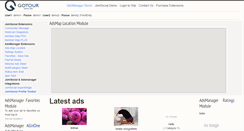 Desktop Screenshot of extensions.gotour.it